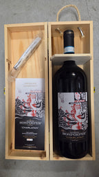 Barbera d'Alba DOC 2019 Superiore MAGNUM Authentic Bospoeper Charlatan (nog 1 Magnum beschikbaar)