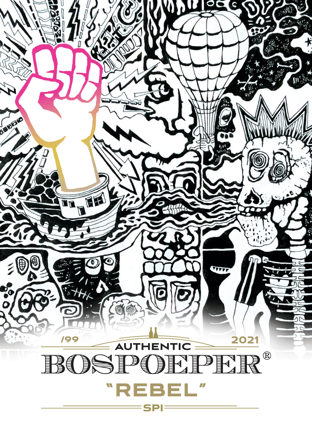 Barbera d'Alba DOC 2021 Superiore MAGNUM Authentic Bospoeper Rebel