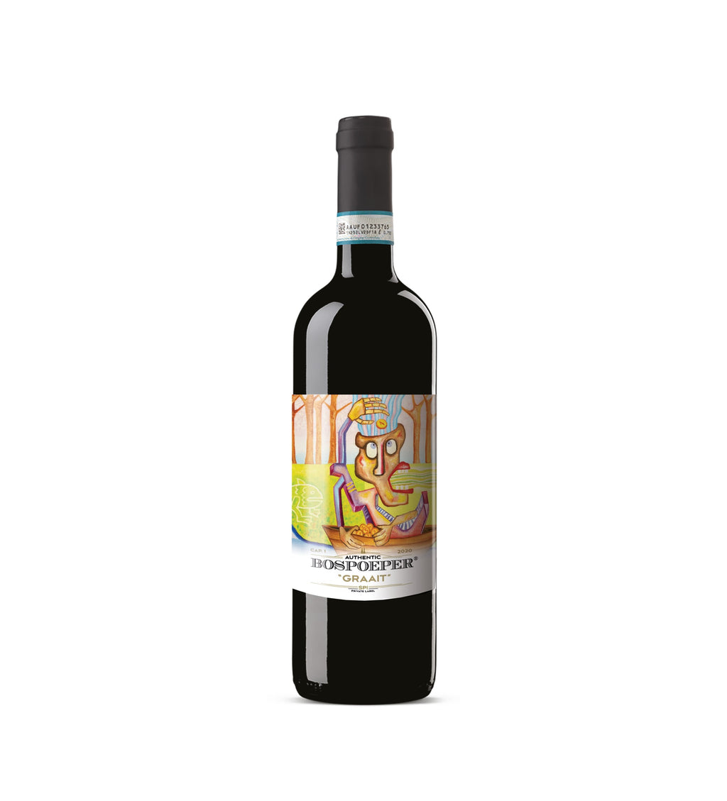 Barbera d'Alba DOC 2020 Superiore Authentic Bospoeper graait