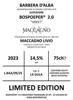 Barbera d'Alba DOC 2023 Superiore Authentic Bospoeper vreet