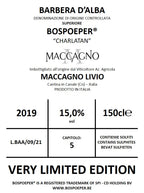 Barbera d'Alba DOC 2019 Superiore MAGNUM Authentic Bospoeper Charlatan (nog 1 Magnum beschikbaar)