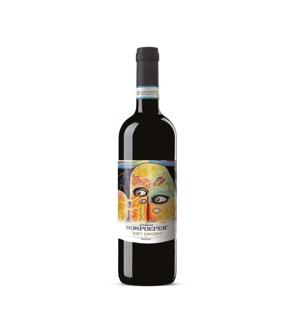 Barbera d'Alba DOC 2022 Superiore Authentic Bospoeper ziet groen