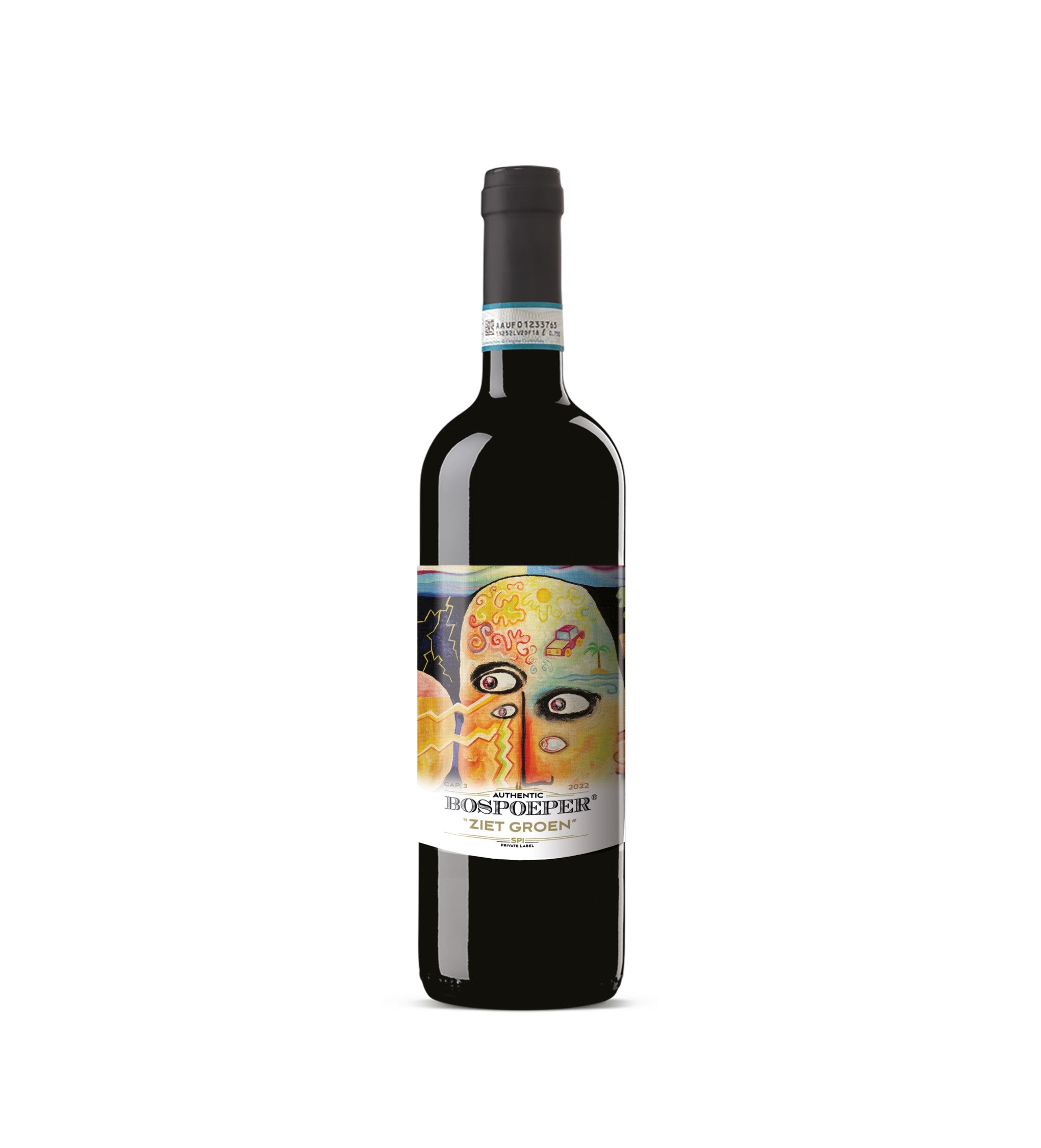 Barbera d'Alba DOC 2022 Superiore Authentic Bospoeper ziet groen