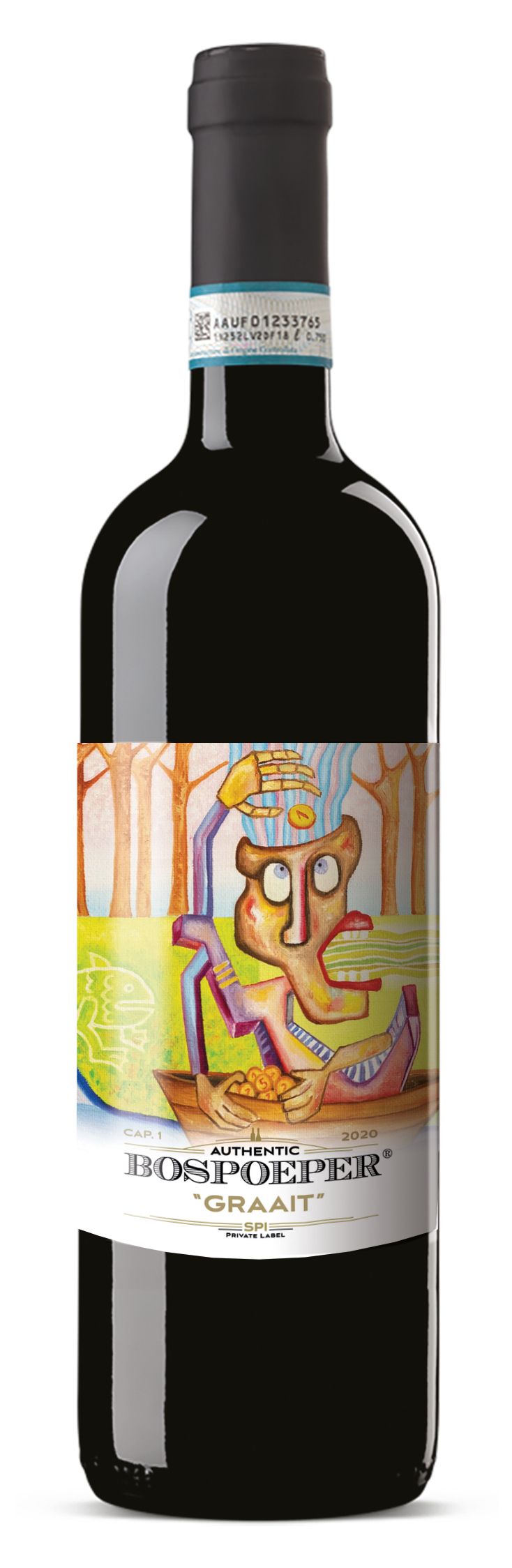 Barbera d'Alba DOC  Superiore Authentic Bospoeper collectorsbox 3 jaargangen